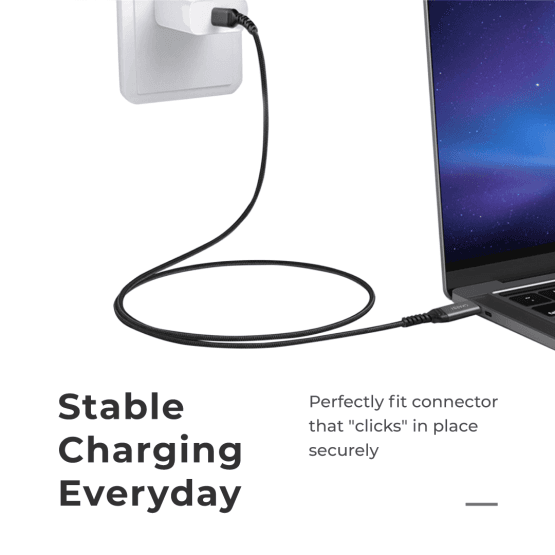 Type-C Cable with Durable Connector