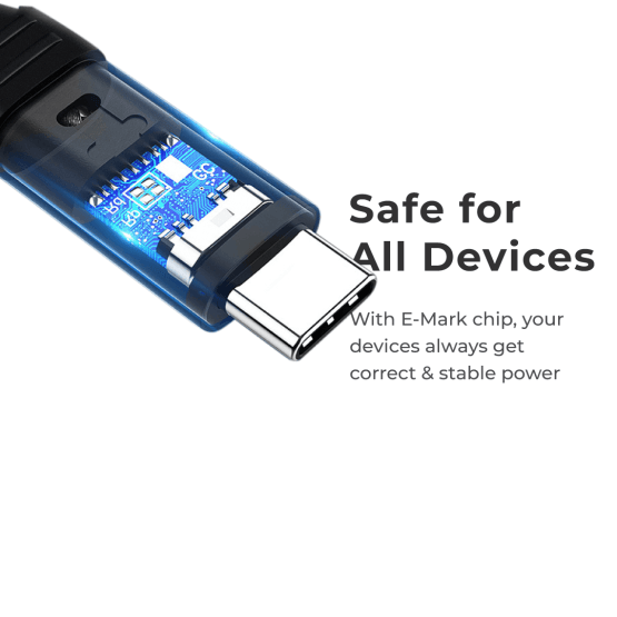 100W PD Cable with E-Mark Chip