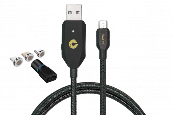 Micro USB & 3in1 Magnetic Adapter