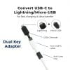 USB-C to USB-A & Lightning/Micro USB Adapter 4
