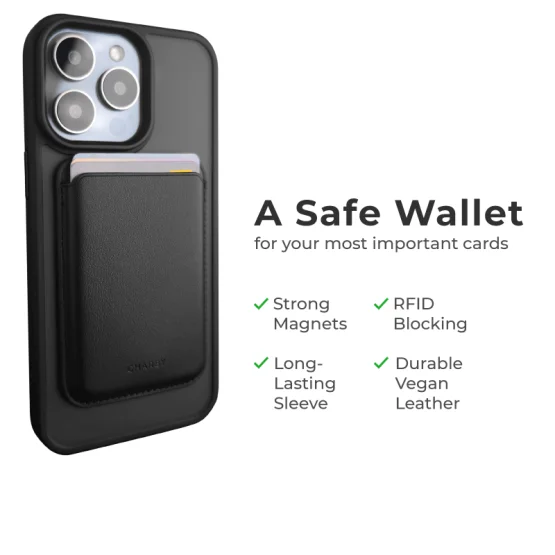 Orbit Wallet MagSafe Card Holder Wallet for iPhone Android