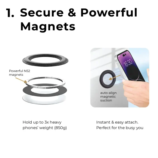 Strong Magnet MagSafe Wall Mount