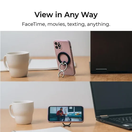 Enjoy Vertical & Horizontal content with Orbit Ring Stand