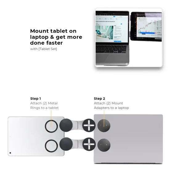 MagSafe Monitor Mount for iPad, Tablet, & iPhone