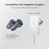 CURIO Car Charger - Dual Port Fast Charge with LCD Voltage Display (56W/30W) 7