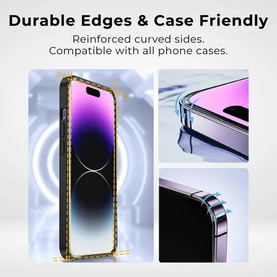 Case Friendly 2.5D Curved Edged Screen Protector