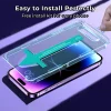 Easy to install tempered glass screen protector kit