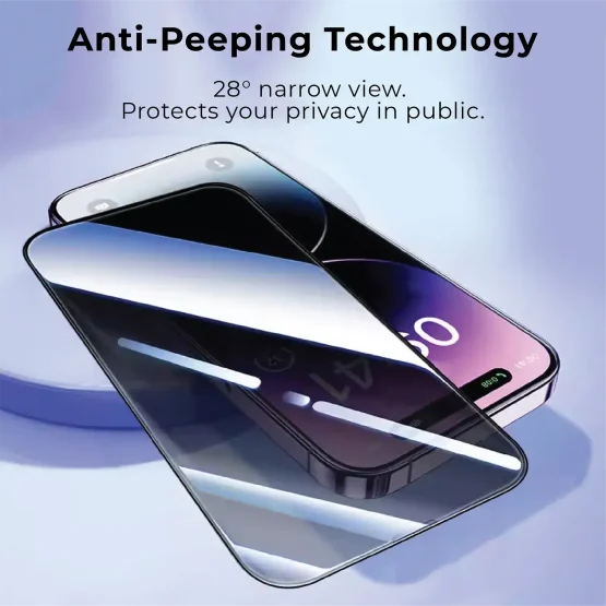 privacy tempered glass that blocks side views