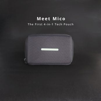 MICO - Tech Pouch, Sling Bag, Desk Organizer, & Phone Dock in One