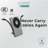3c certified 3-in-1 magsafe powerbank with rechargeable cables