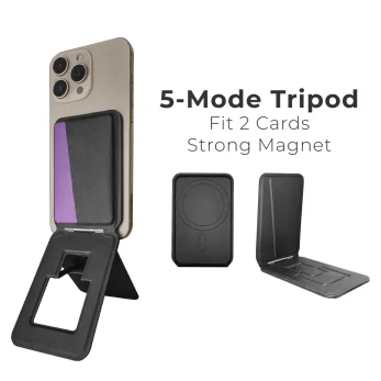 MagSafe Tripod Wallet Stand