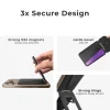 MagSafe Tripod Wallet Stand with Secure Magnets and Card Sleeves