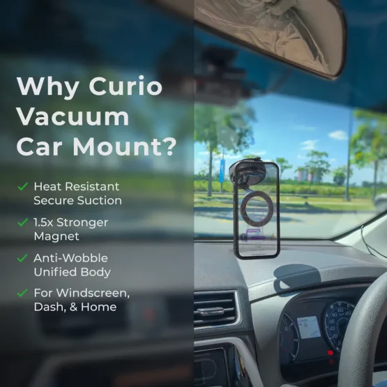 Benefits of Curio Vacuum Car Mount