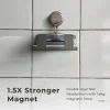 CURIO Vacuum Car Mount - Strong Twist-Lock Suction MagSafe Mount (Windscreen & Dash) 5 MagSafe Vacuum Suction Car Mount with Strong N52 Magnet