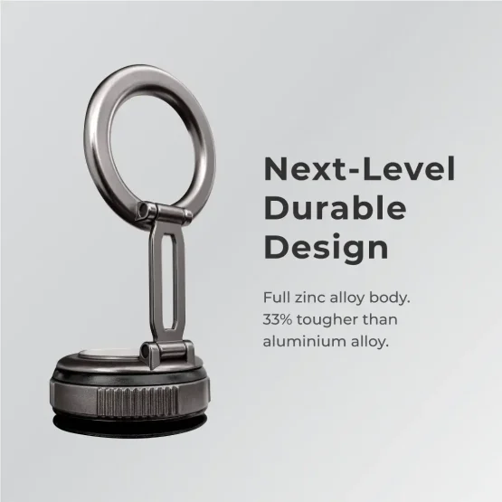 All-metal Zinc Alloy MagSafe Suction Car Mount