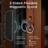 ORBIT Trifold Mount - MagSafe Dual-Magnet Ring Stand for iPhone & Android 4 Dual Magnet Ring Stand Compatible for Gym, Fridge, and Desk