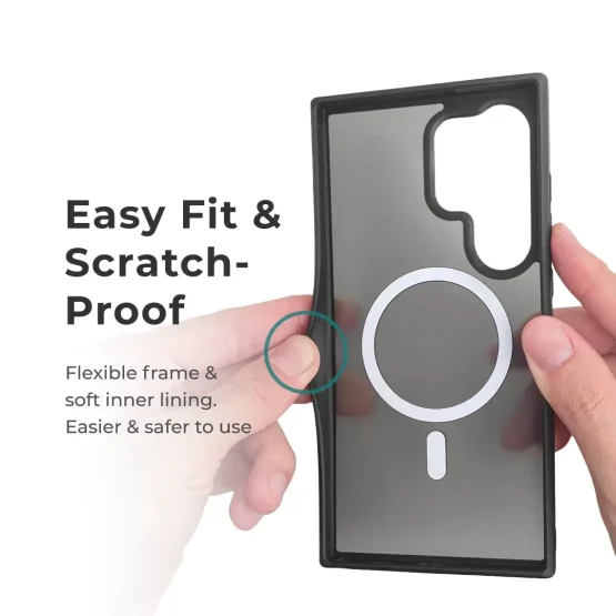 Easy fit & scratch proof Samsung MagSafe case