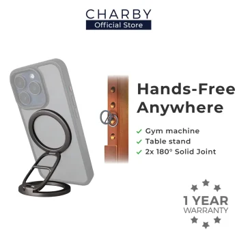 Heavy Duty Trifold MagSafe Phone Ring Stand