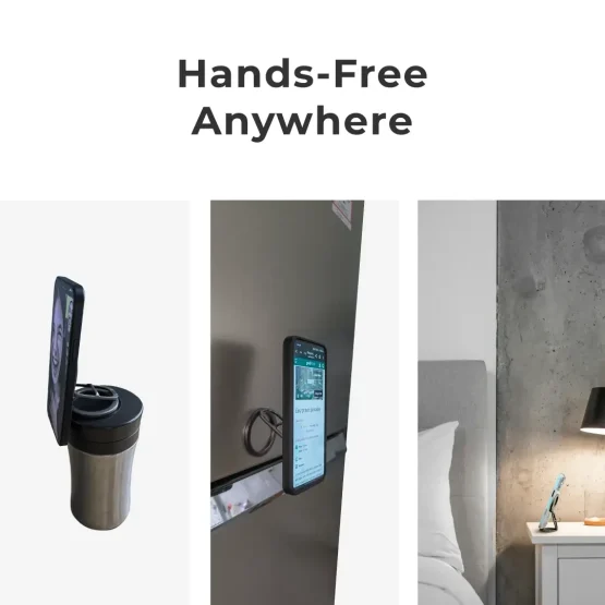 MagSafe Phone Ring Stand for Fridge, Bottle, & Desk