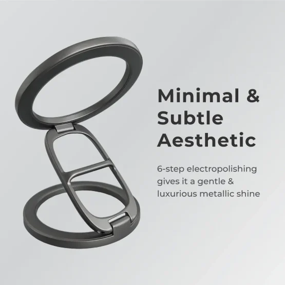 Premium Aerospace Grade Alloy Ring Stand for iPhone