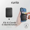 Slim Stretchy MagSafe Card Holder with 6 Cards Capacity