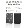 Slim & Strong MagSafe Wallet for Multiple Cards with hidden cash pocket