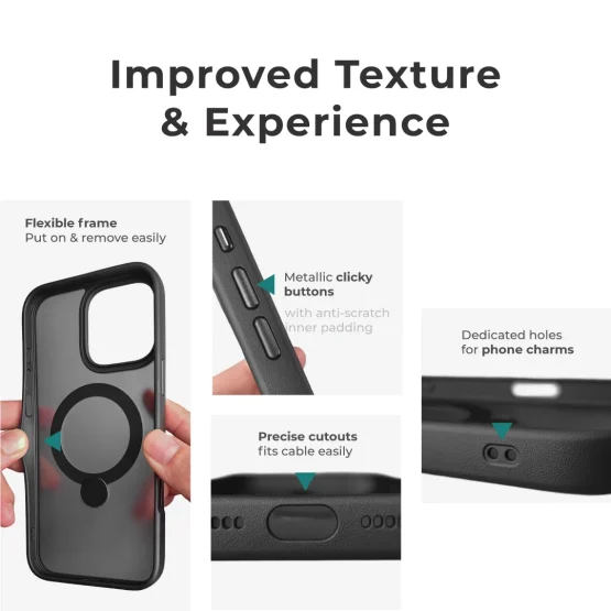 Soft Precise Fit MagSafe Case for iPhone