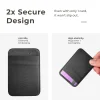 MagSafe Wallet with Strong Secure Magnet and Anti-Slip Pocket Interior