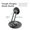 CURIO ASMR Desk Stand - MagSafe Alloy Foldable Phone & Tablet Stand 12 Anti-Droop MagSafe Desk Stand with Strong Hinge