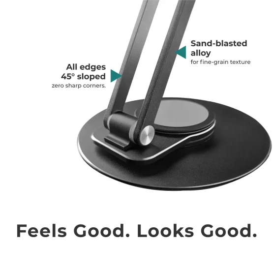 Ergonomic Alloy MagSafe Desk Stand