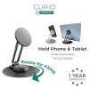 CURIO ASMR Desk Stand - MagSafe Alloy Foldable Phone & Tablet Stand 2 MagSafe ASMR Desk Stand for Phone and Tablet