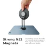 CURIO ASMR Desk Stand - MagSafe Alloy Foldable Phone & Tablet Stand 11 MagSafe Desk Stand with Strong N52 Magnets