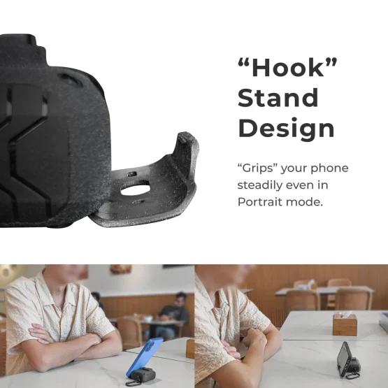 dual layer airpods case with stand