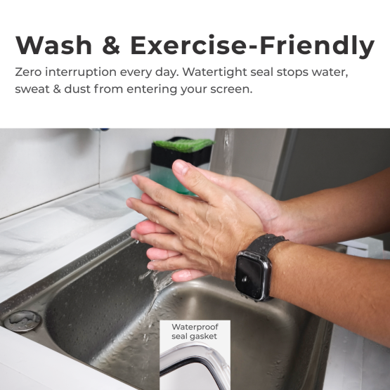 Waterproof Apple Watch Case for Gym Running