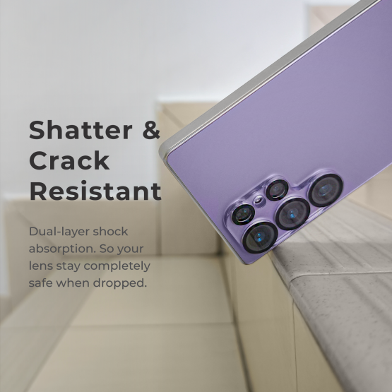 Samsung Galaxy camera lens protector protecting large camera bump from drops and cracks