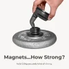 MagSafe Suction Car Mount with Strong N52 Magnets