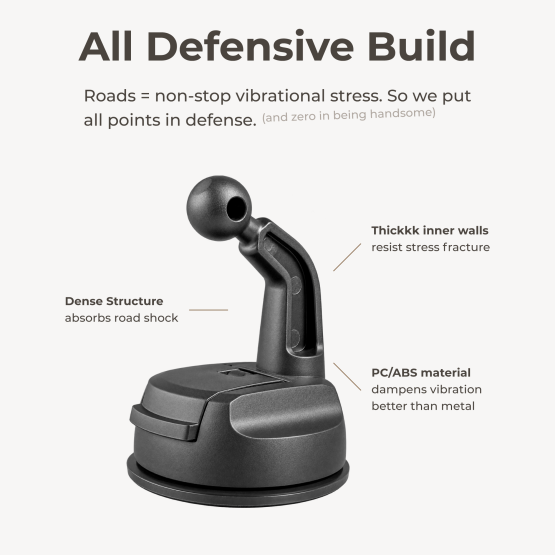 Zero Wobble Jointless MagSafe Car Mount
