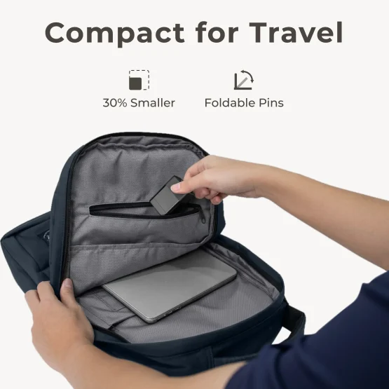 45W Compact Travel Charger with Foldable Plug