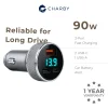 90W 3-Port USB-C & USB-A Car Charger