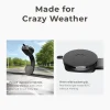 MagSafe Bendable Car Phone Holder with Heat-Resistant Vacuum Suction