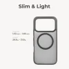 CURIO Matte Case for Honor 600/600 Pro/Magic 8 Pro - MagSafe, Slim, & Shockproof 12 Slim & Light MagSafe Matte Case