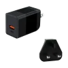 45W GaN Charger with UK Plug Converter